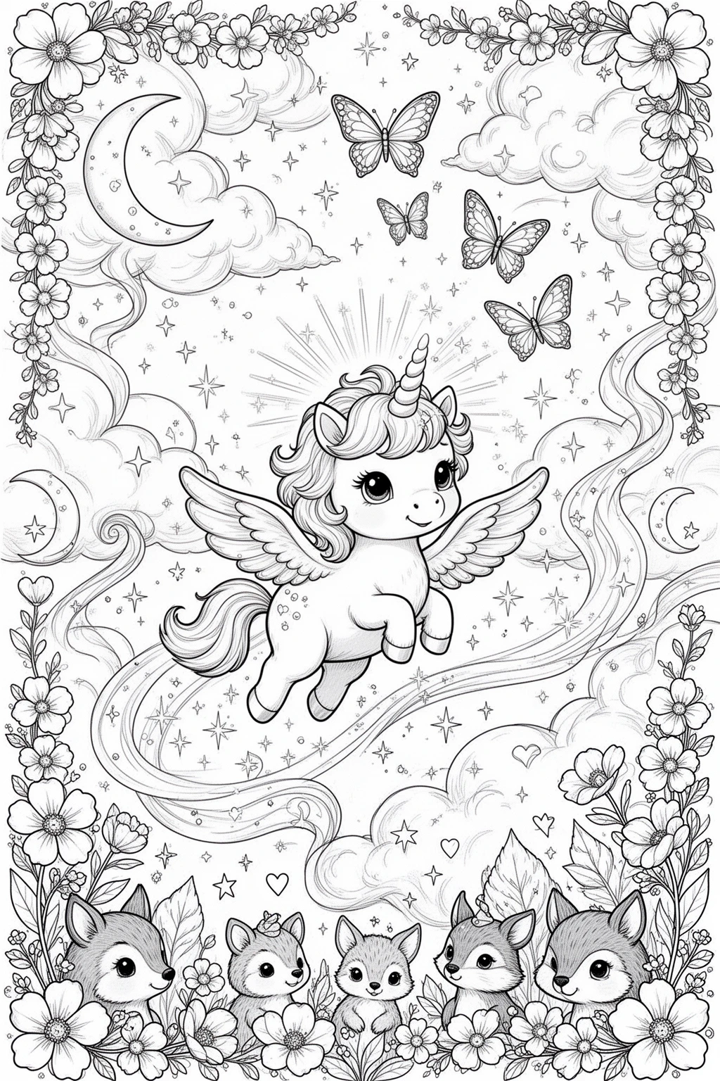 Tiny Wings, Big Dreams coloring page.