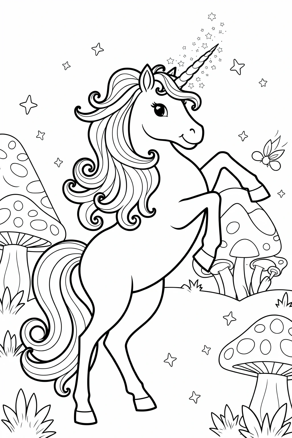 Cute unicorn printable coloring sheet detailed coloring page for kids' coloring page and a printable coloring page full of coloring sheets.