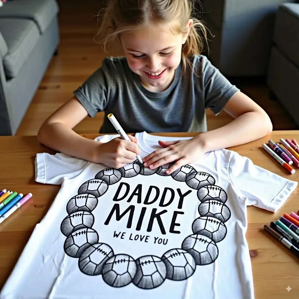 Daddy Mike Football Design