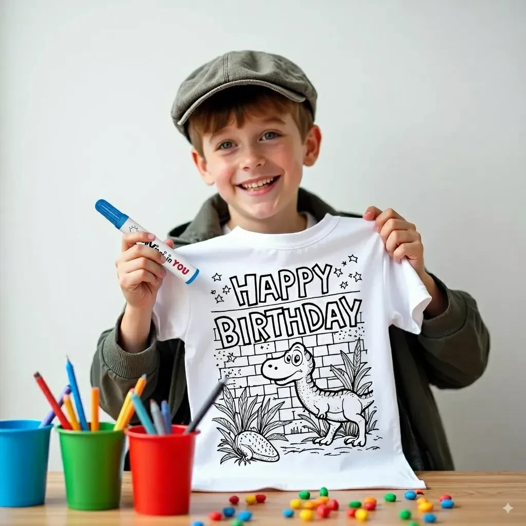 Happy Birthday Dinosaur Kids